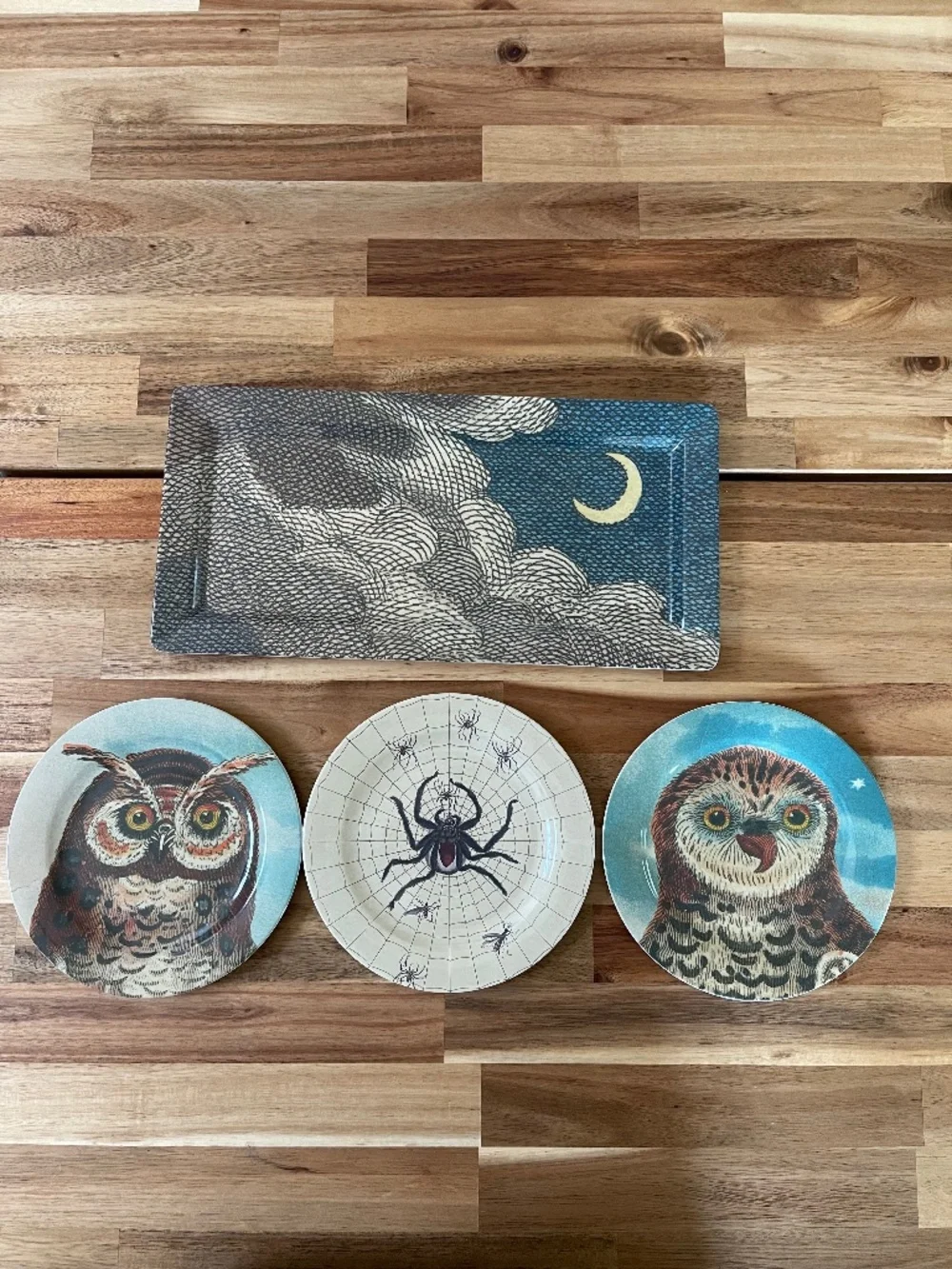 John Derian Threshold for Target - Serving Platter and 3 Appetizer Plates